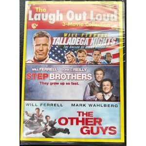 New The Laugh Out Loud 3-Movie Collection DVD Will Ferrell Comedy TE6